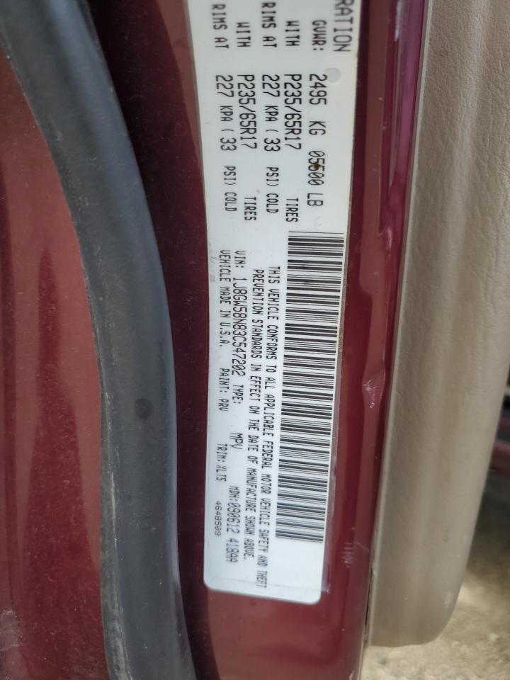 2003 Jeep Grand Cherokee Limited VIN: 1J8GW58N83C547202 Lot: 63589475