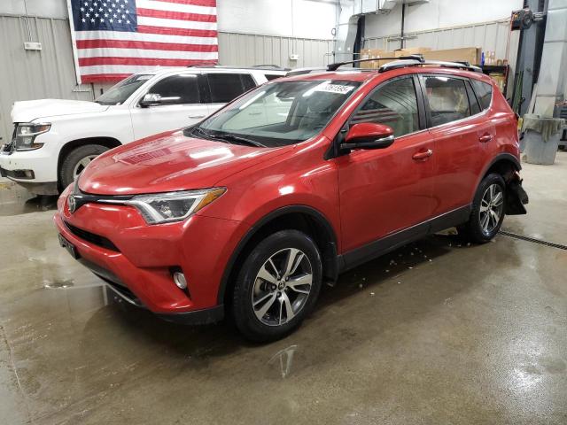  TOYOTA RAV4 2017 Красный