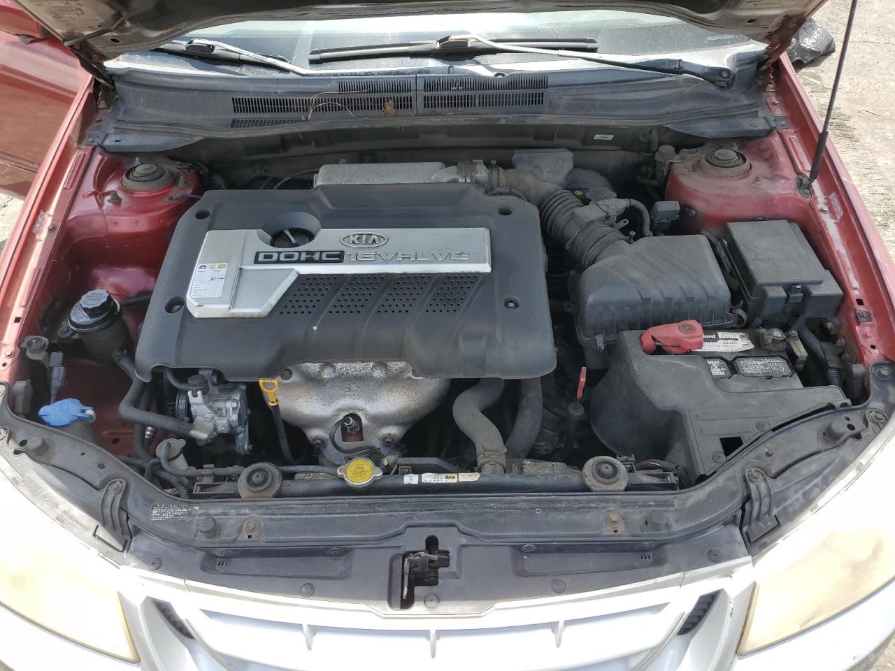 2006 Kia Spectra Lx VIN: KNAFE121865208613 Lot: 63727525