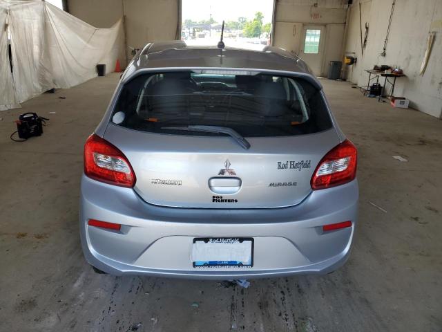 Hatchbacks MITSUBISHI MIRAGE 2017 Silver
