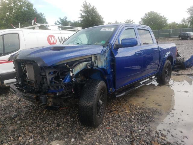  RAM 1500 2014 Granatowy