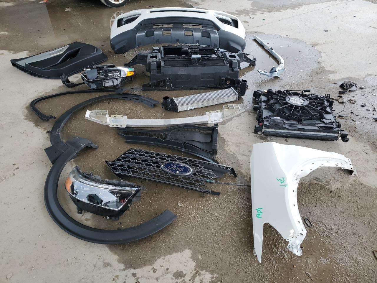 2021 Ford Explorer Xlt VIN: 1FMSK7DH6MGA78531 Lot: 65348475