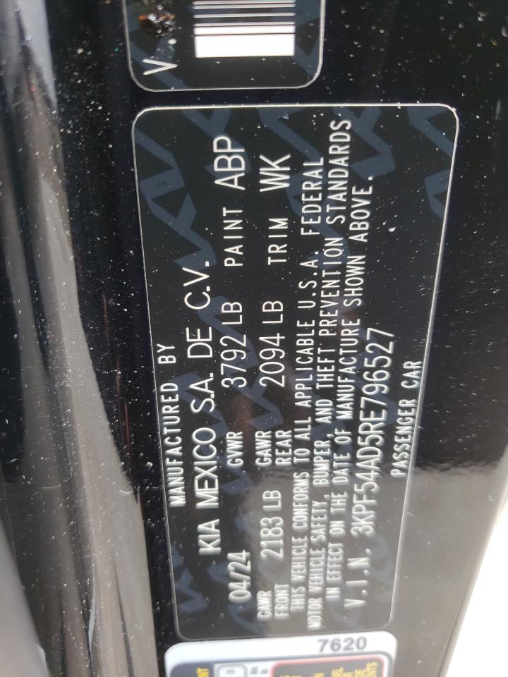 3kpf54ad5re796527 3KPF54AD5RE796527 2024 Kia Forte Gt Line