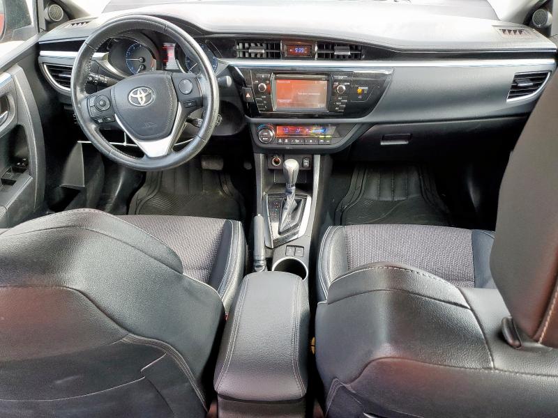  TOYOTA COROLLA 2015 Czerwony