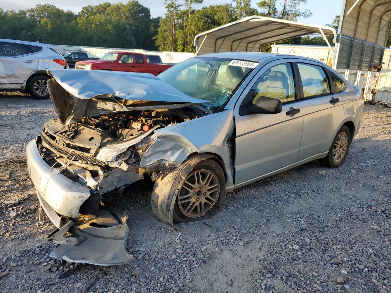 2008 Ford Focus Se 1FAHP35N68W209293 photo #1