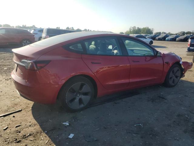  TESLA MODEL 3 2021 Czerwony