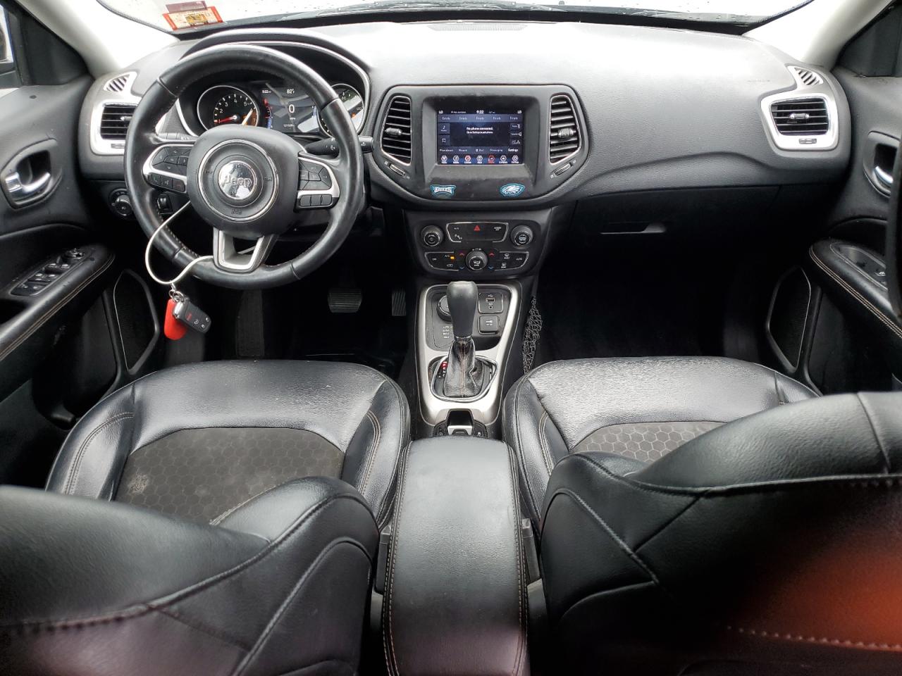 2017 Jeep Compass Latitude VIN: 3C4NJDBB4HT689645 Lot: 63768595