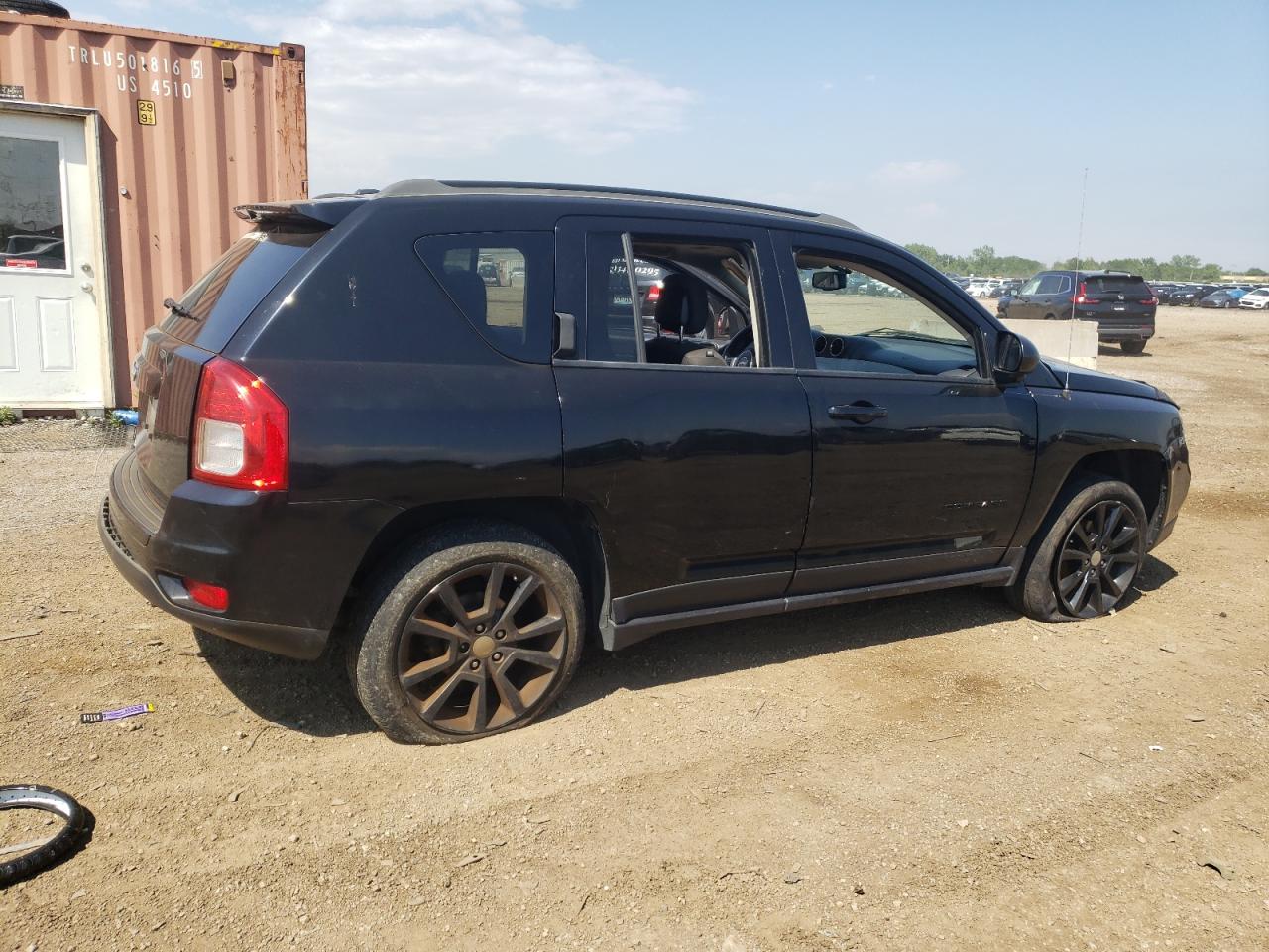 2012 Jeep Compass Latitude black null gas 1C4NJDEB8CD676438 photo #4