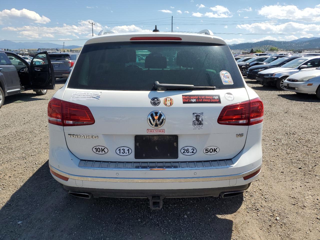 2016 Volkswagen Touareg Sport VIN: WVGEF9BP6GD012543 Lot: 63450905