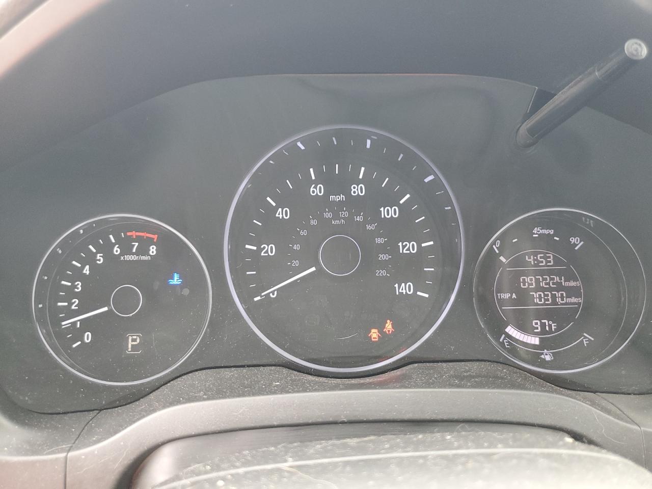 2018 Honda Hr-V Lx VIN: 3CZRU5H36JM701707 Lot: 65135415