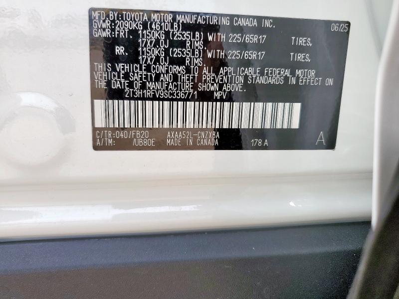 2025 TOYOTA RAV4 LE  