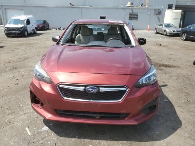  SUBARU IMPREZA 2019 Czerwony