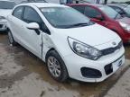 2014 KIA RIO 1 AIR for sale at Copart PETERLEE