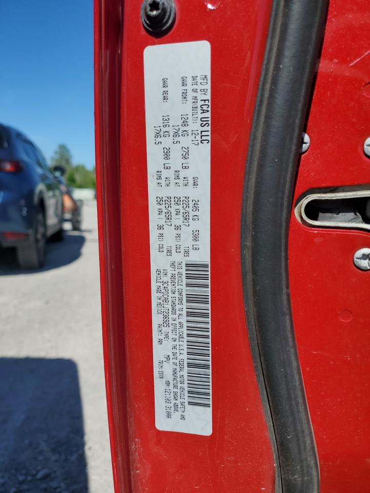 2018 Dodge Journey Se VIN: 3C4PDCAB1JT236925 Lot: 64958165
