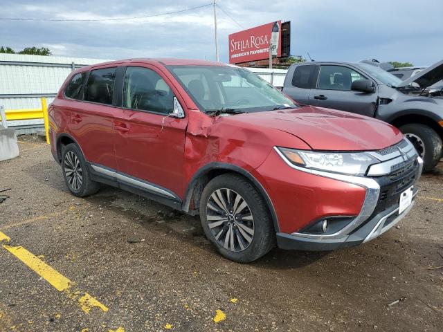  MITSUBISHI OUTLANDER 2019 Czerwony