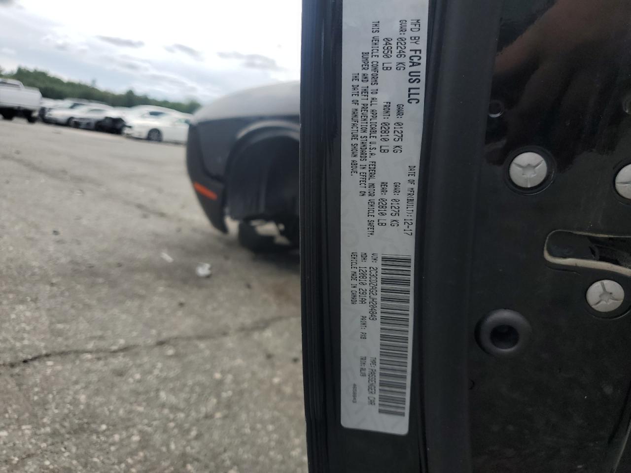 2018 Dodge Challenger Sxt VIN: 2C3CDZAG2JH204849 Lot: 65180335