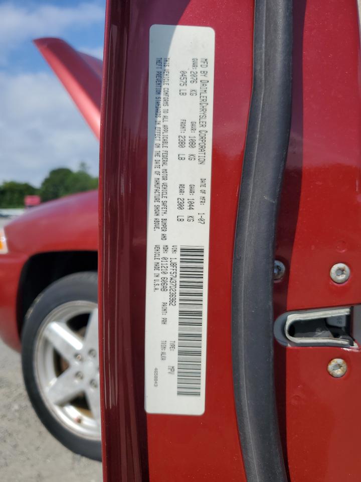 2007 Jeep Compass Limited VIN: 1J8FF57W37D236962 Lot: 63351715
