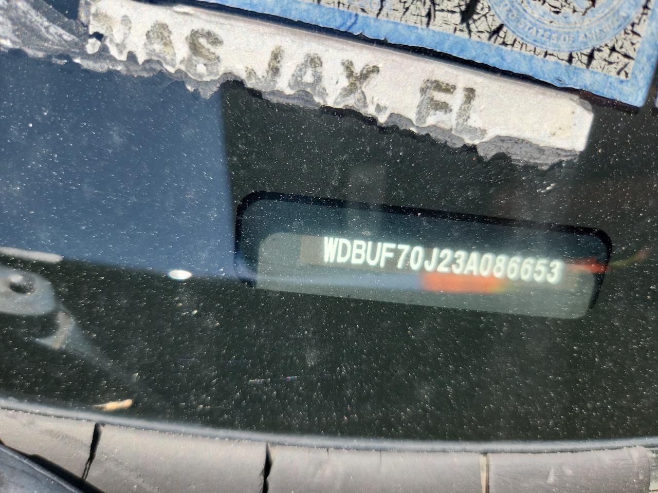 2003 Mercedes-Benz E 500 VIN: WDBUF70J23A086653 Lot: 64632645