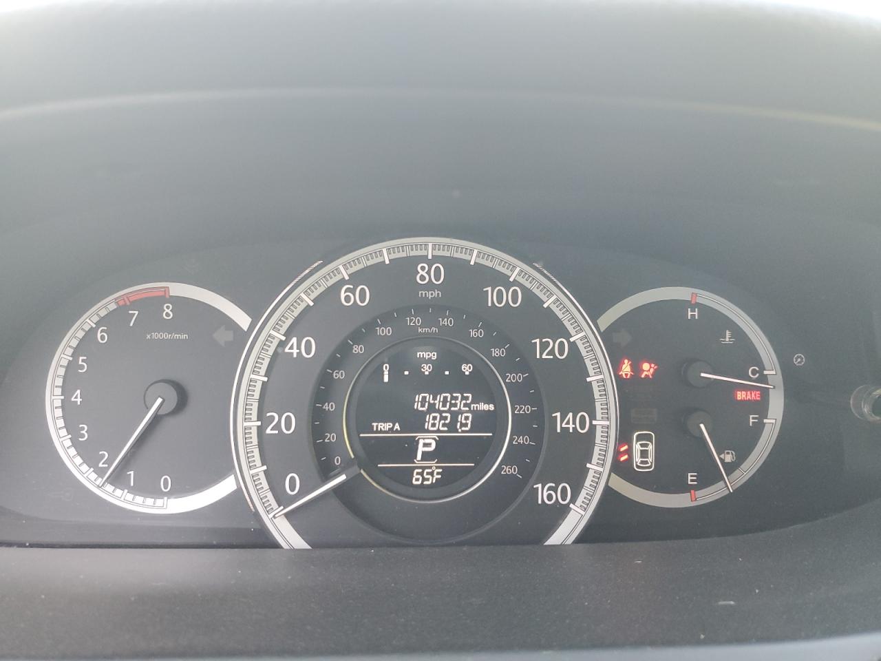 2013 Honda Accord Exl VIN: 1HGCR2F82DA194348 Lot: 65456415