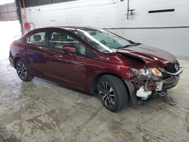  HONDA CIVIC 2015 Burgundy