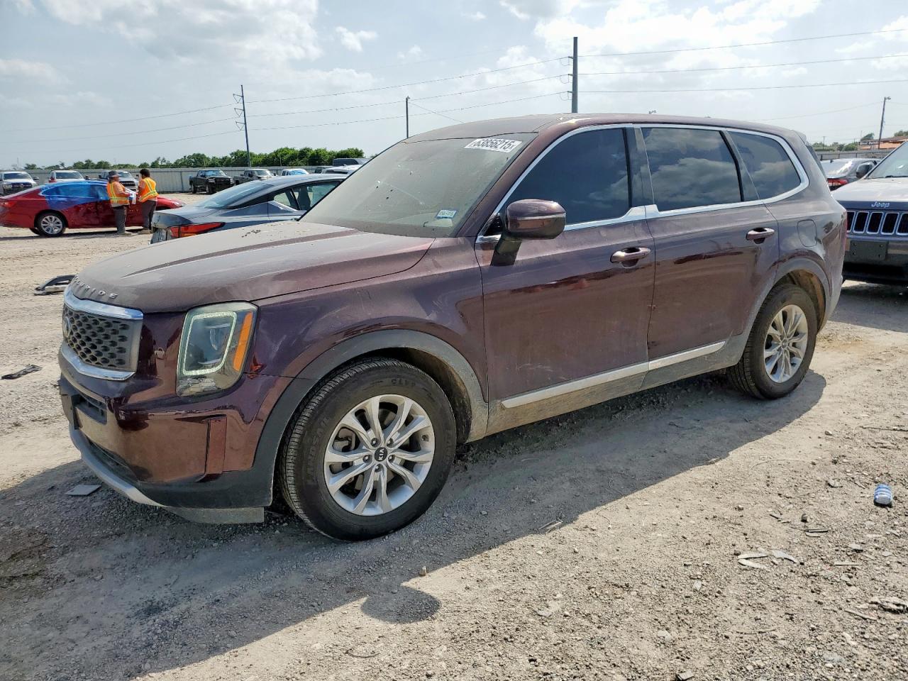 2020 Kia Telluride Lx VIN: 5XYP2DHC0LG016065 Lot: 63856215