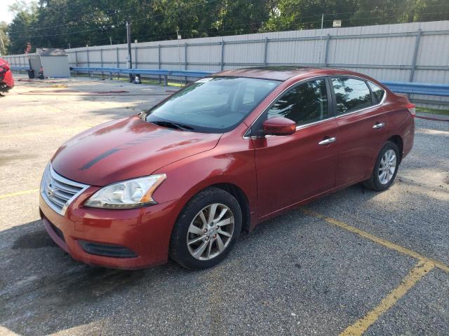  NISSAN SENTRA 2015 Красный