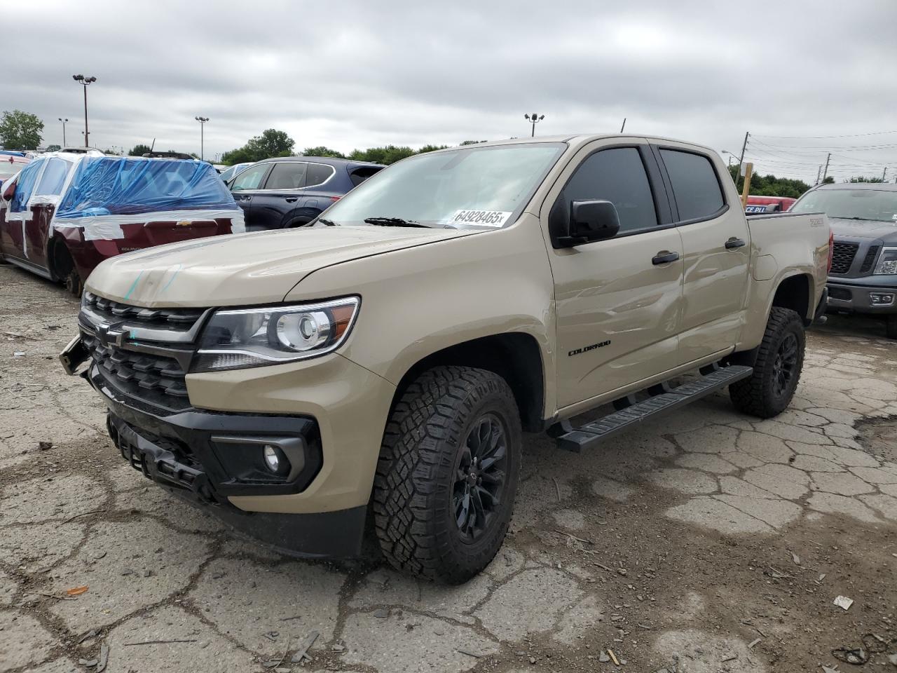 2022 Chevrolet Colorado Z71 VIN: 1GCGTDEN5N1331854 Lot: 64928465