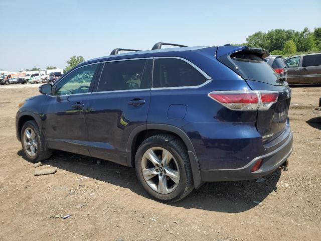  TOYOTA HIGHLANDER 2016 Granatowy