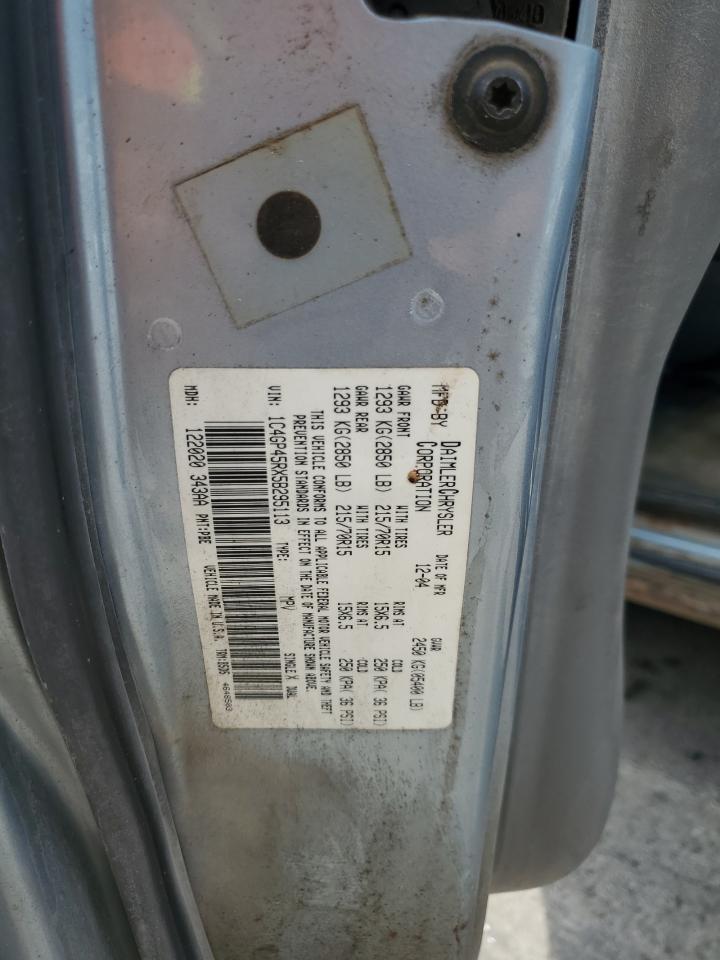 2005 Chrysler Town & Country VIN: 1C4GP45RX5B295113 Lot: 64382925