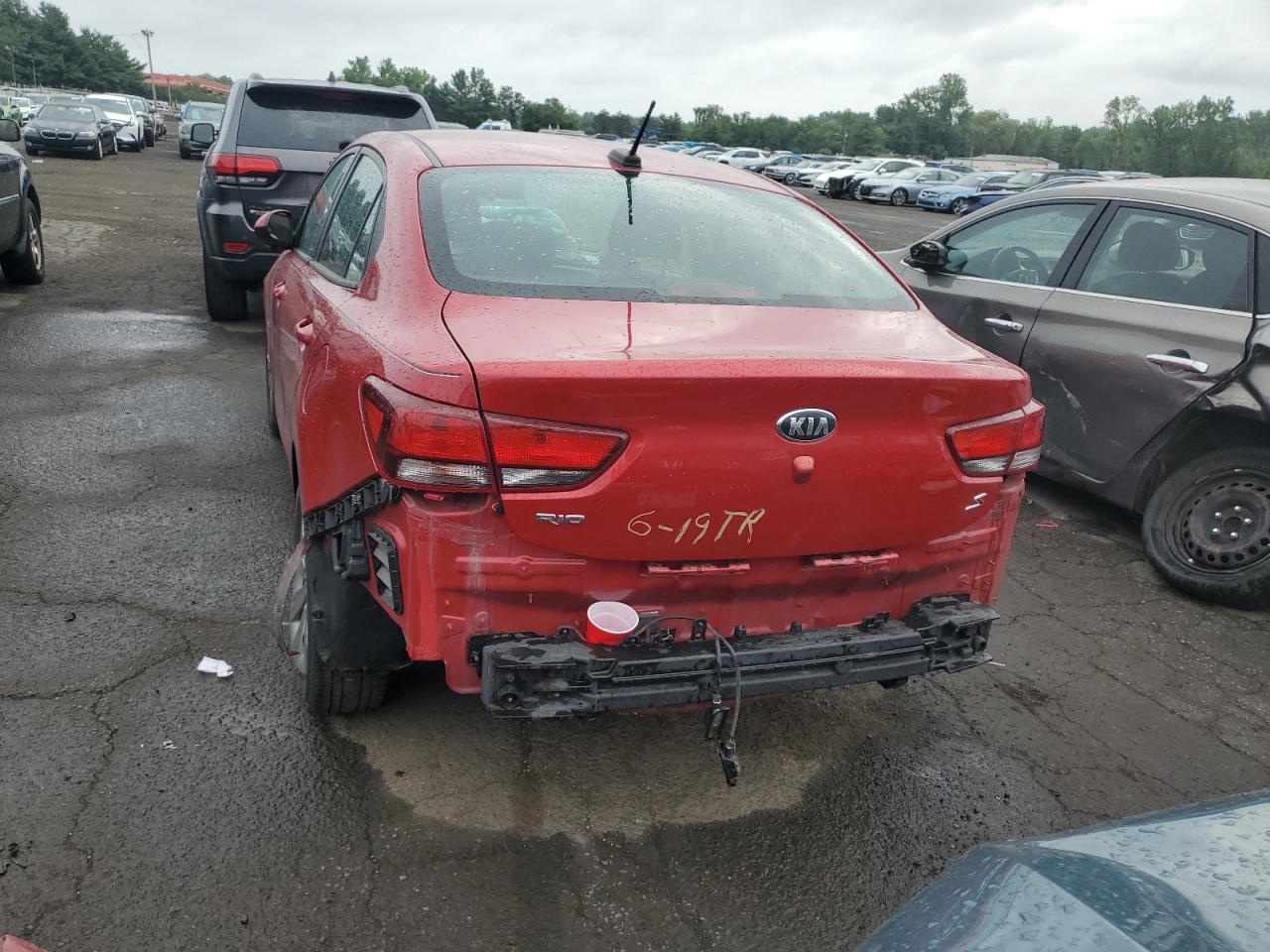 2020 Kia Rio Lx VIN: 3KPA24AD8LE359003 Lot: 62585985