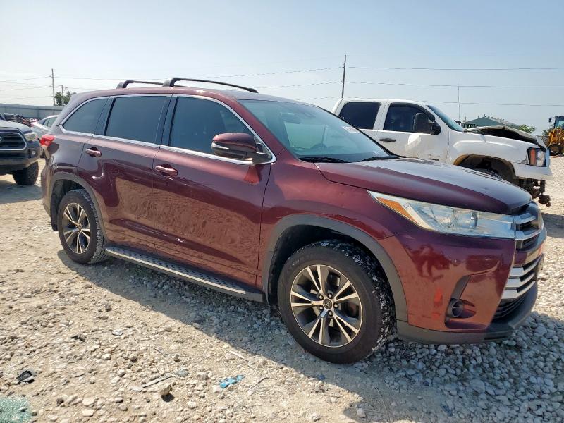  TOYOTA HIGHLANDER 2017 Бургунди