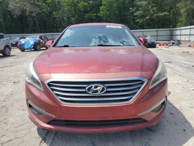  HYUNDAI SONATA 2015 Красный