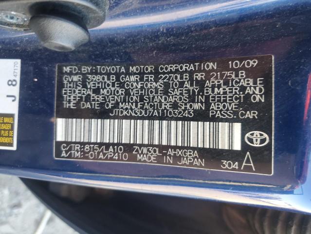 2010 TOYOTA PRIUS   