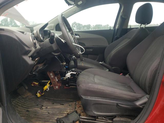  CHEVROLET SONIC 2014 Red
