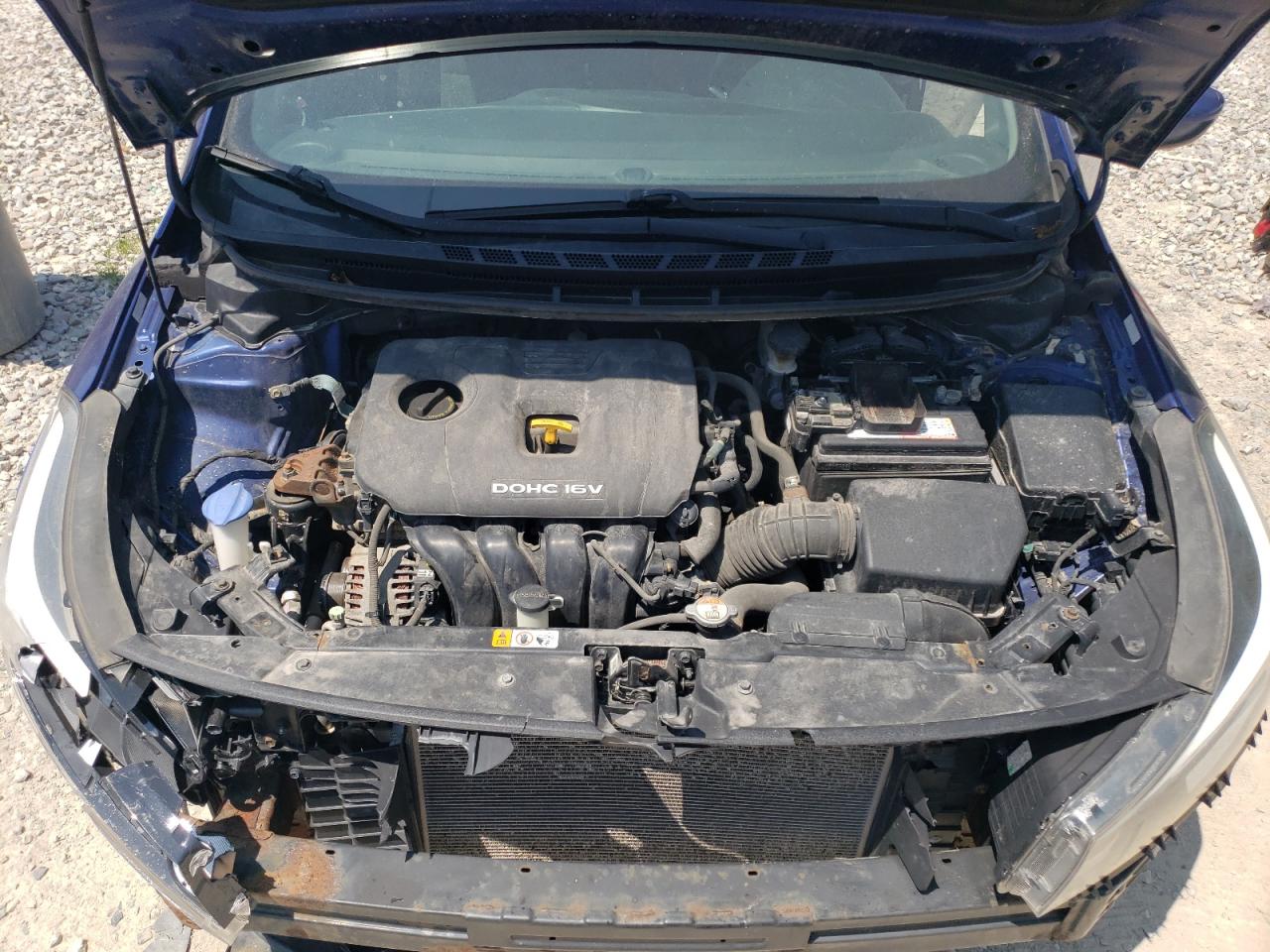 2017 Kia Forte Lx VIN: 3KPFK4A73HE081571 Lot: 64005085