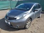 2014 NISSAN NOTE TEKNA for sale at Copart PETERLEE