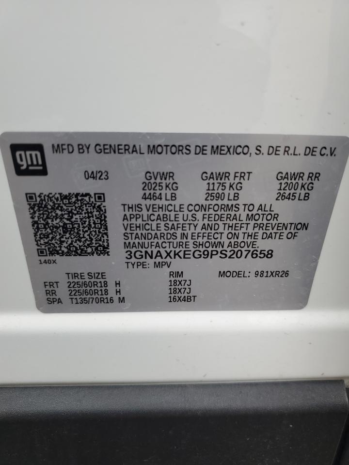 3GNAXKEG9PS207658 CHEVROLET EQUINOX 2023