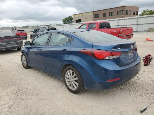 HYUNDAI ELANTRA 2015 Granatowy
