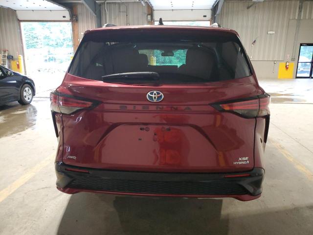  TOYOTA SIENNA 2021 Burgundy
