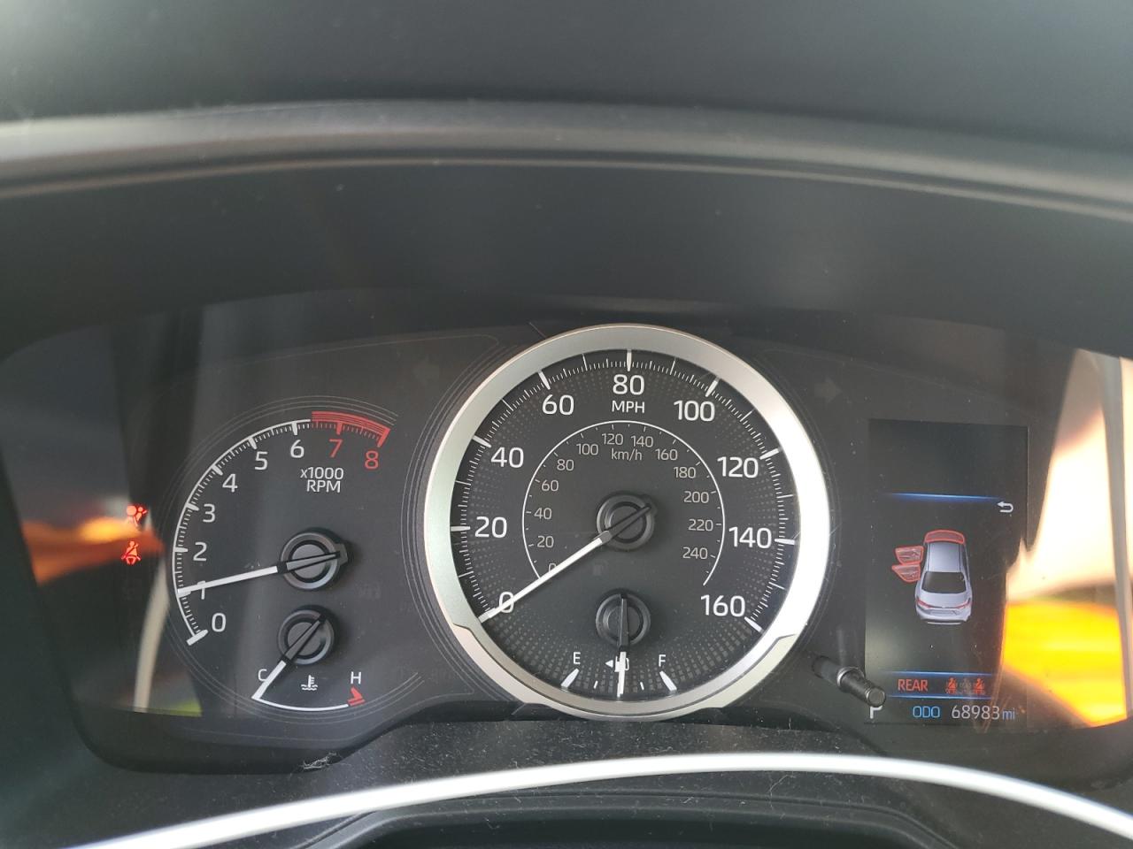 2021 Toyota Corolla Le VIN: 5YFEPMAE5MP220684 Lot: 65031795