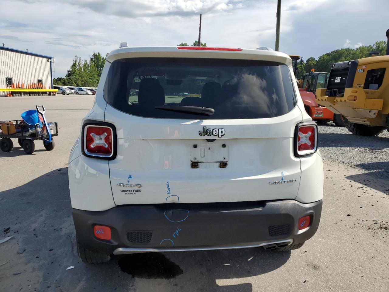 2016 Jeep Renegade Limited VIN: ZACCJBDT3GPD75461 Lot: 65040845