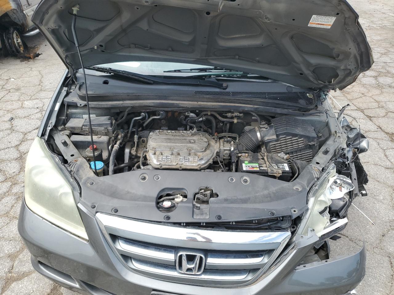 2007 Honda Odyssey Lx VIN: 5FNRL38217B068468 Lot: 63592265