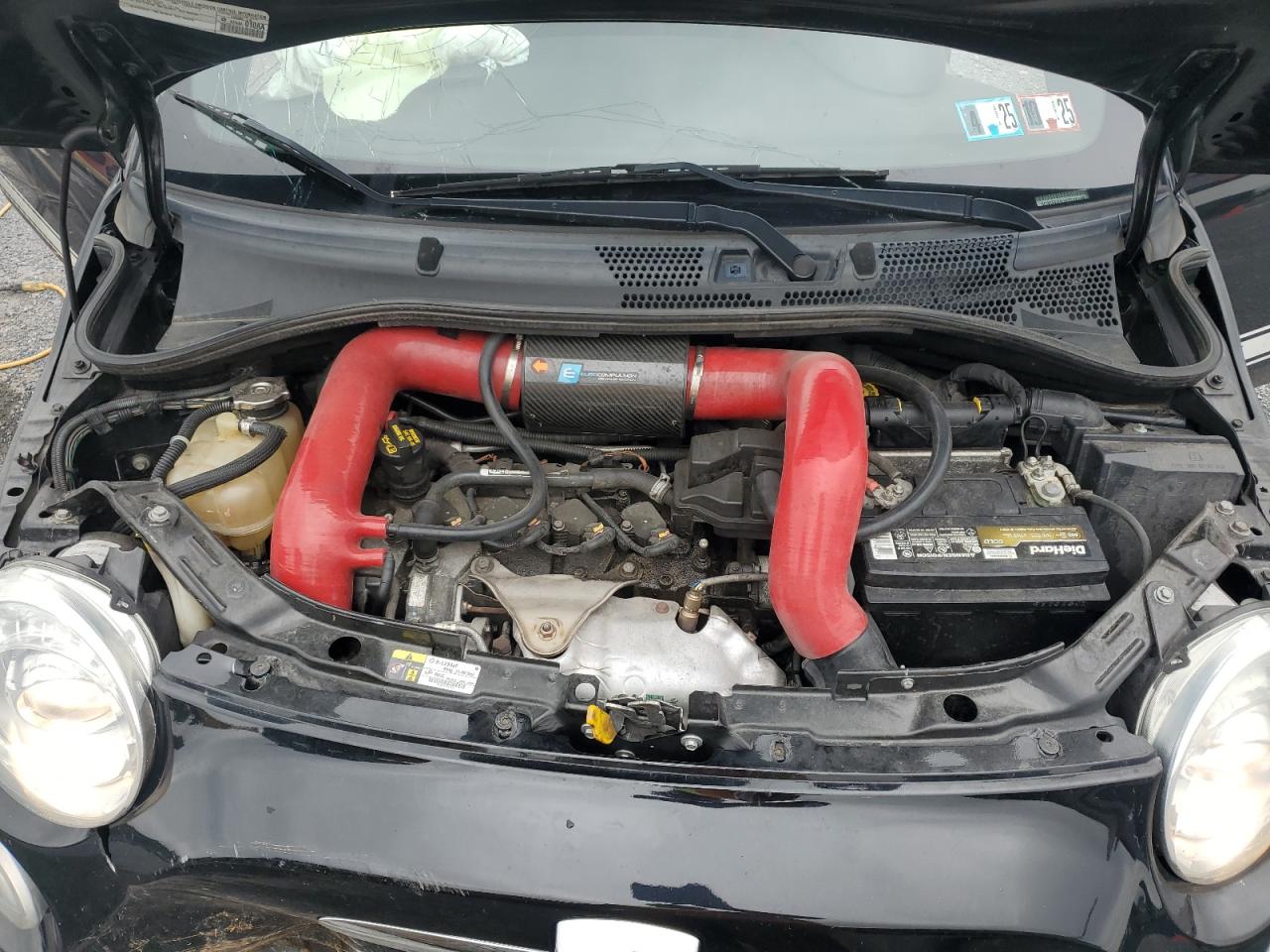 2015 Fiat 500 Abarth VIN: 3C3CFFFH3FT520169 Lot: 64192665