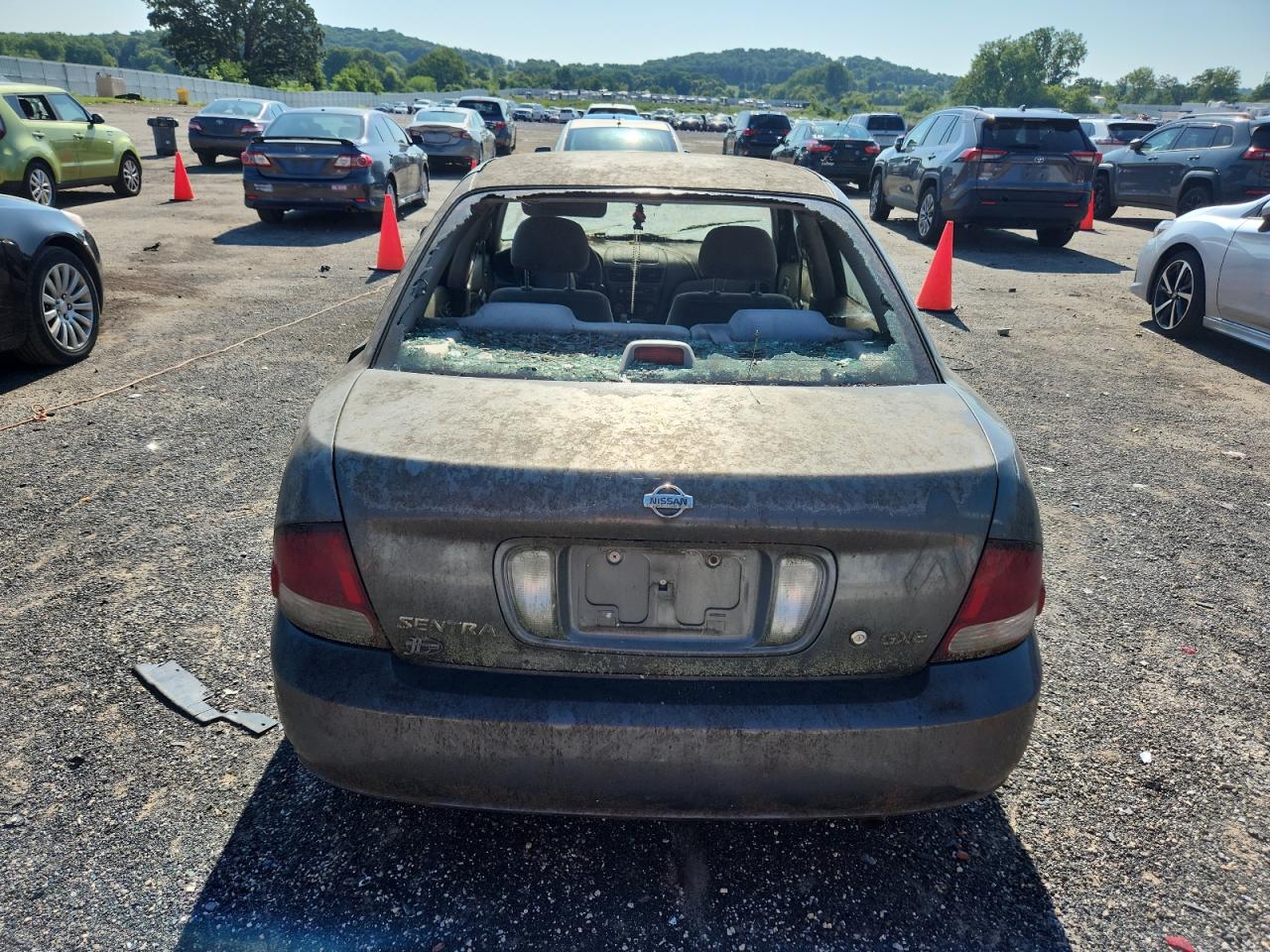 2001 Nissan Sentra Xe VIN: 3N1CB51D51L497687 Lot: 62727875
