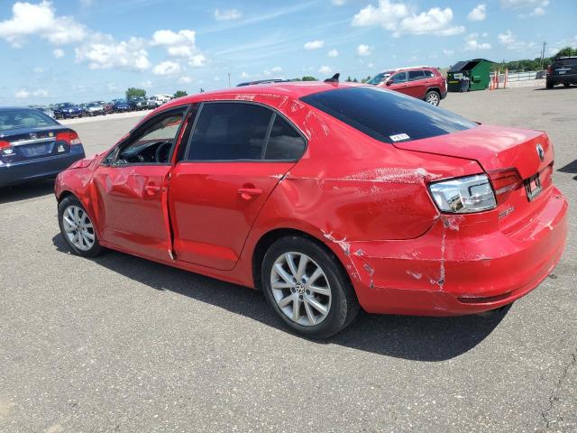 Sedans VOLKSWAGEN JETTA 2015 Czerwony