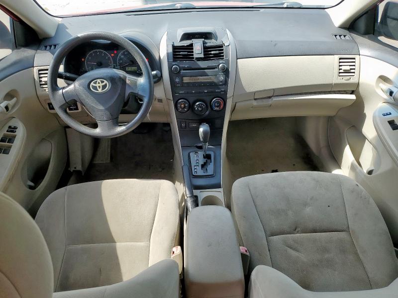 Sedans TOYOTA COROLLA 2012 Czerwony