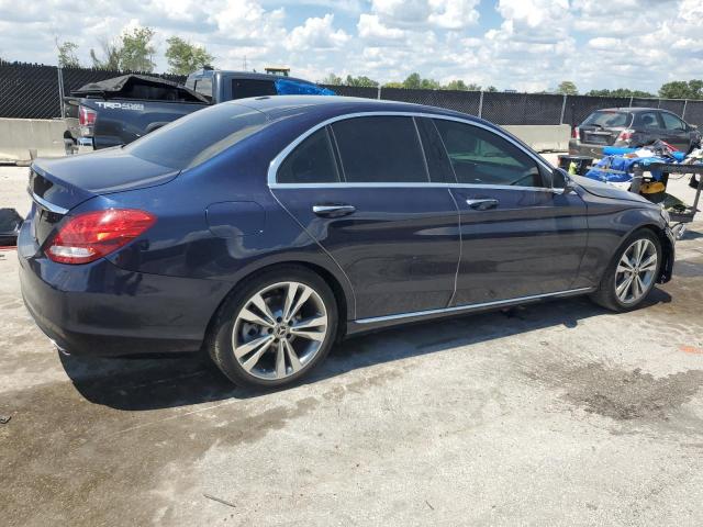  MERCEDES-BENZ C-CLASS 2018 Granatowy