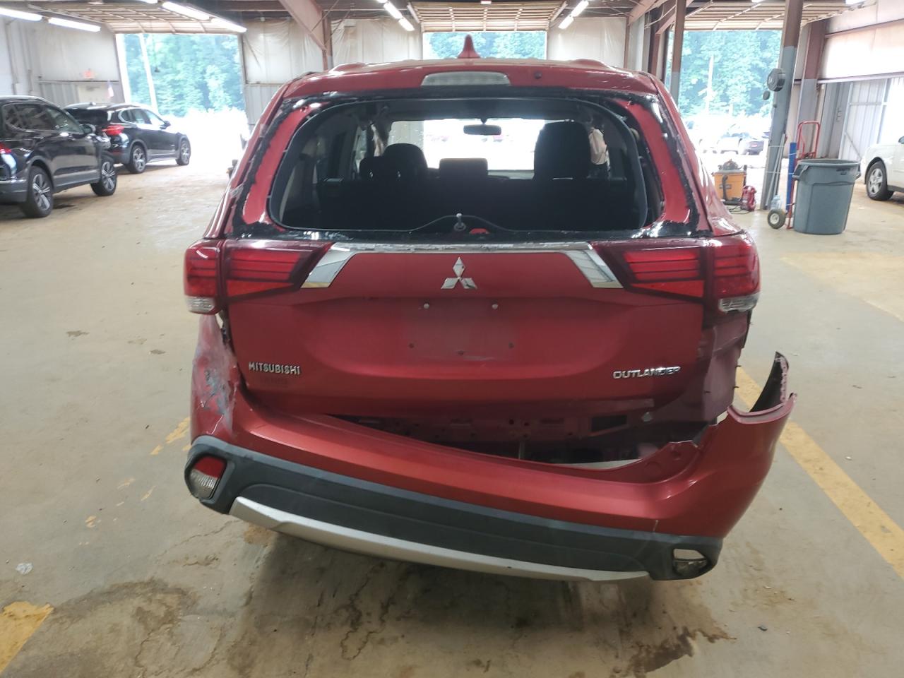 2017 Mitsubishi Outlander Se VIN: JA4JZ3A36HZ111111 Lot: 64937175