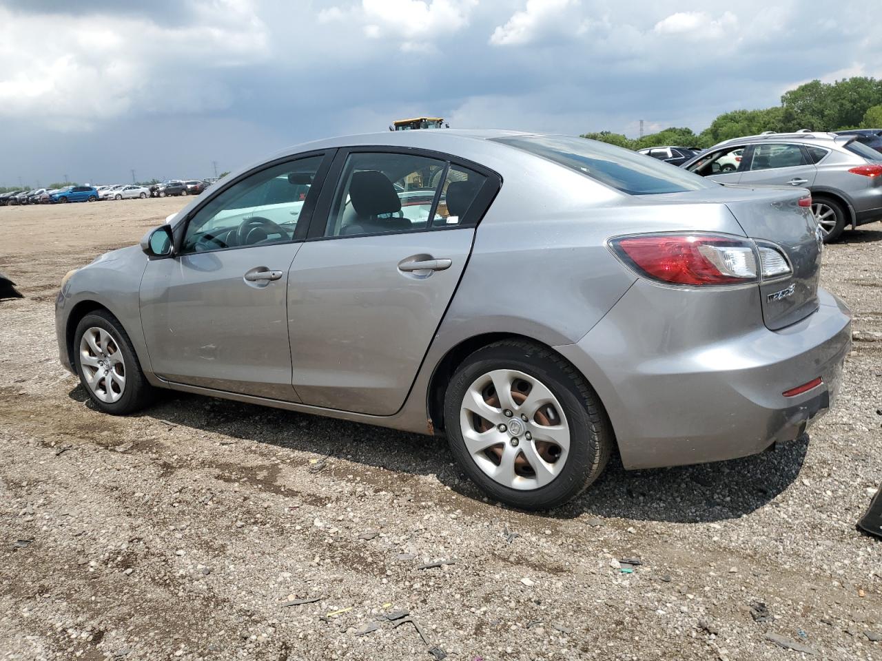 2012 Mazda 3 I silver null gas JM1BL1UF2C1597204 photo #3