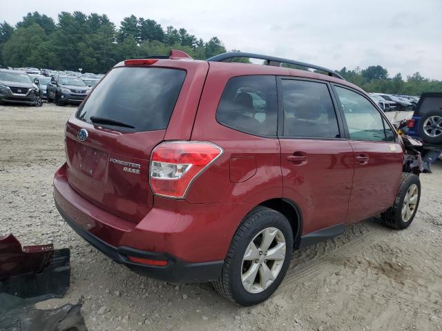  SUBARU FORESTER 2016 Красный